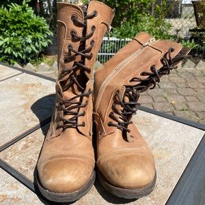 Aldo size EU 38.5 Brown Combat Boots